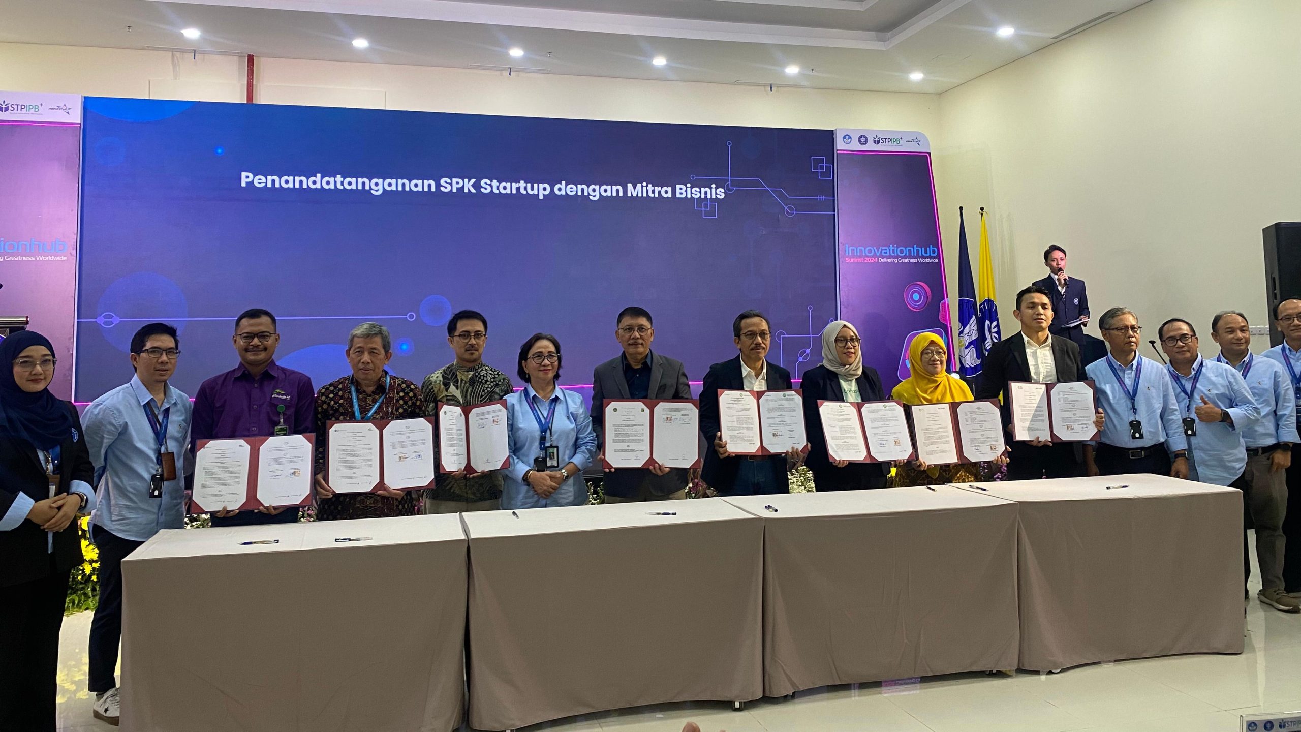 Penandatanganan MoU dengan Science Techno Park.